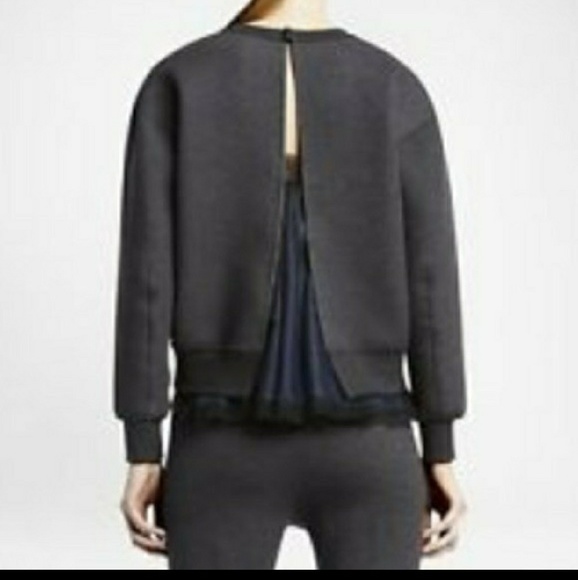 nike open back sweatshirt